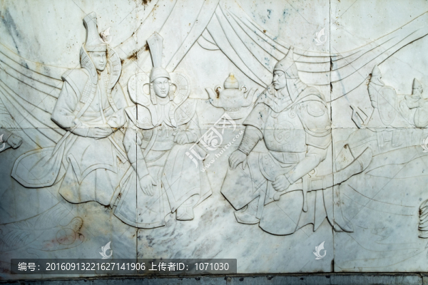 漢白玉浮雕