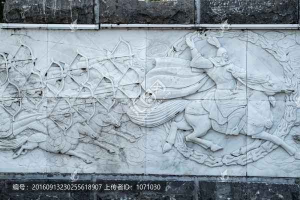 漢白玉浮雕