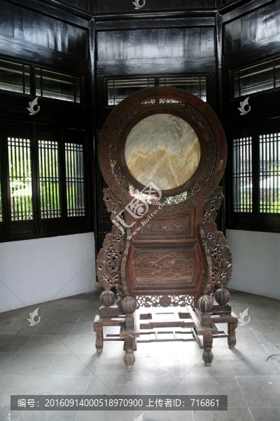 清代家具,虹飲山房