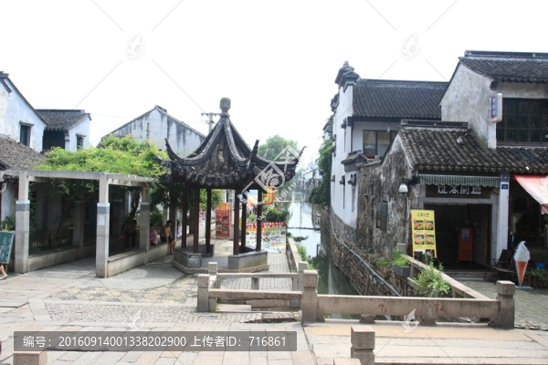 商鋪,街景,蘇州平江路