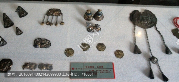 帽飾,長命鎖,蘇州民俗博物館
