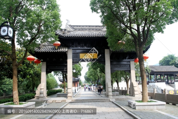 牌樓,蘇州木瀆古鎮(zhèn)