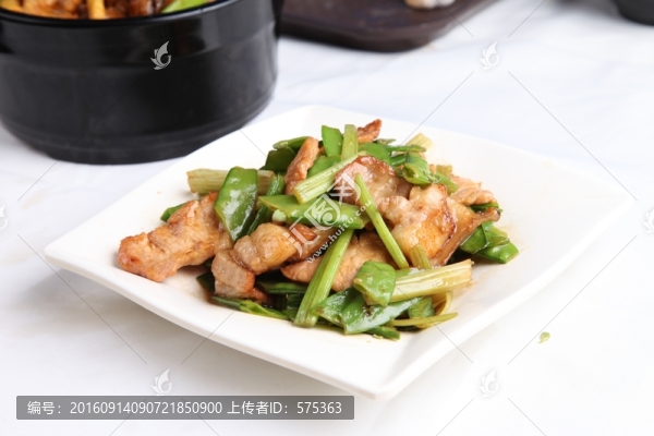 荷蘭豆炒花肉
