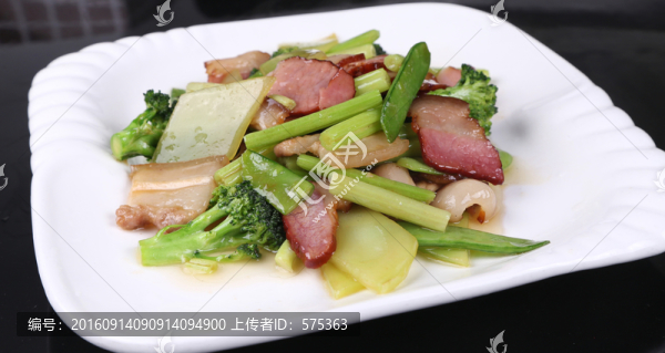 醬香肉炒三鮮