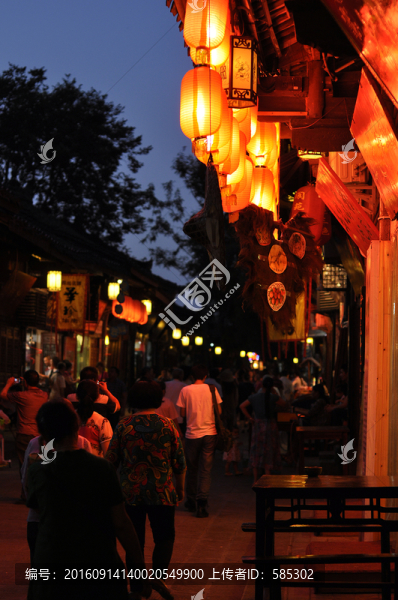 古城夜景