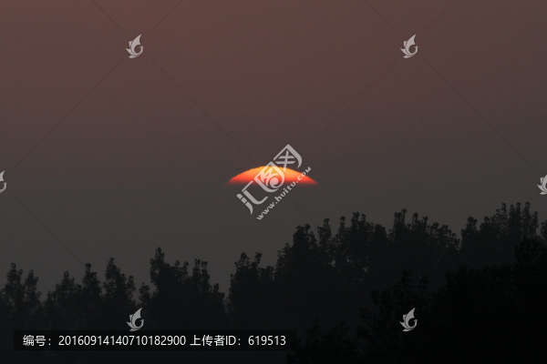 太陽升起的過程