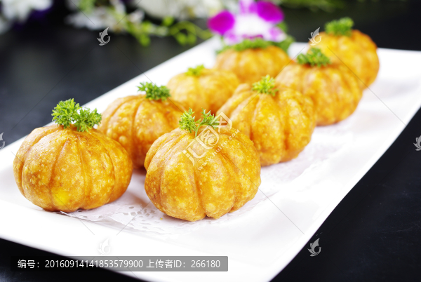 一品南瓜球