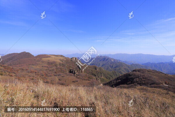 北京,門頭溝,黃草梁,秋色