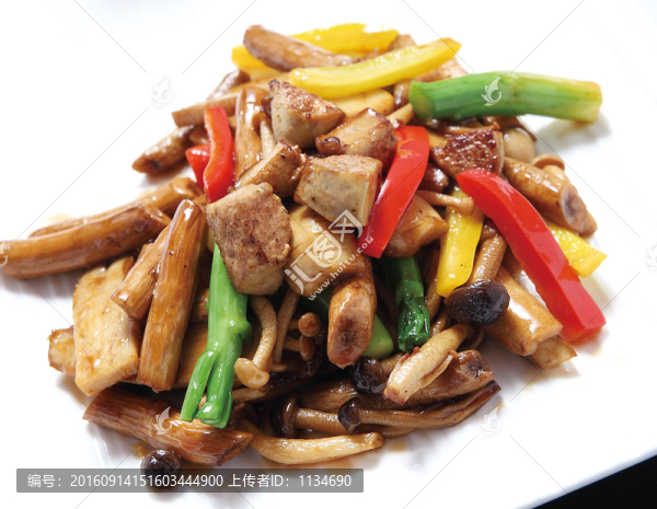 法國鵝肝焗野生珍菌