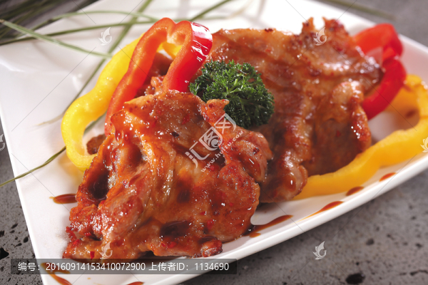香煎巴西黑豚肉豬排