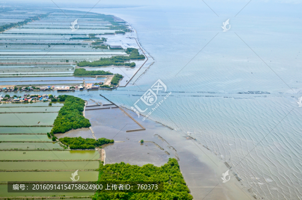 航拍田園