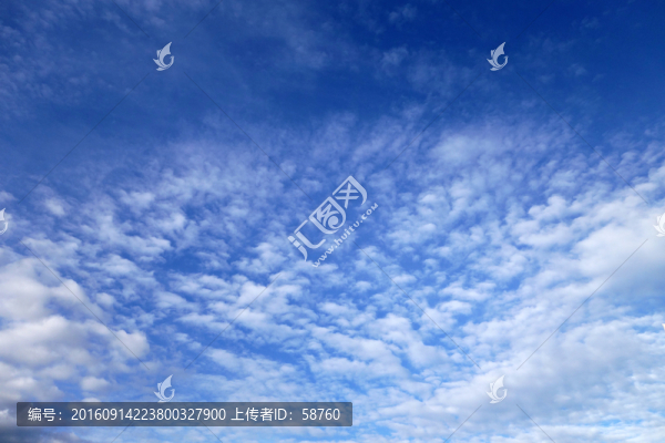 藍天白云