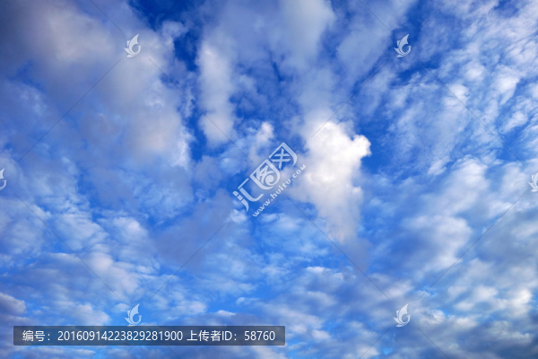 藍天白云