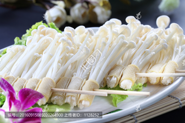 豆腐皮卷金針磨