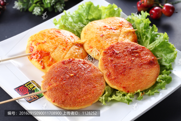 烤餅子