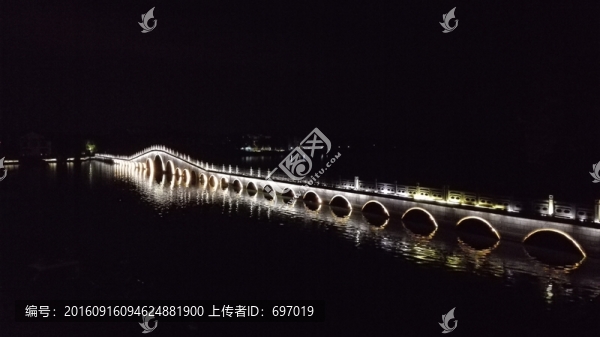 周莊古鎮(zhèn)夜景