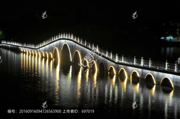 周莊古鎮(zhèn)夜色