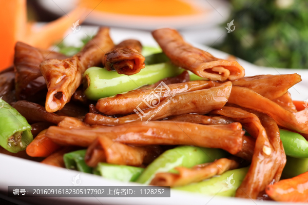 杭椒炒鵝腸
