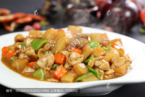 土豆雞丁