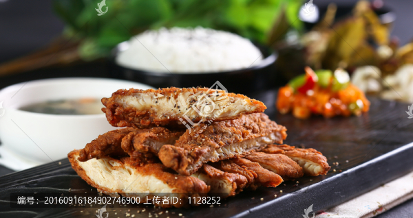 炸雞排套餐
