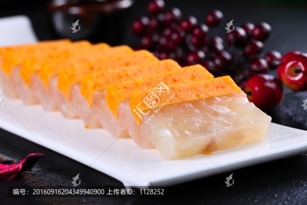 蛋黃牛蹄筋凍