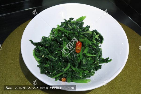 涼拌菠菜