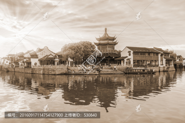 蘇州古鎮(zhèn)老照片