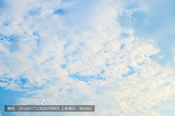 藍天白云