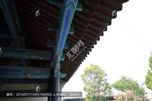 古建筑的屋檐