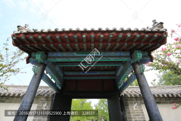 古建筑門樓