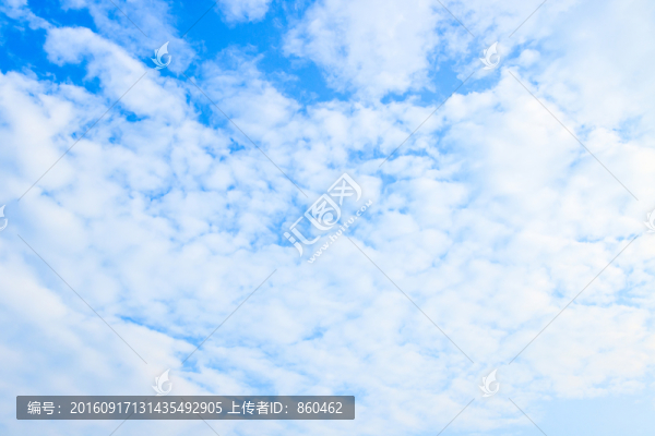 藍(lán)天白云,天空云彩,云朵