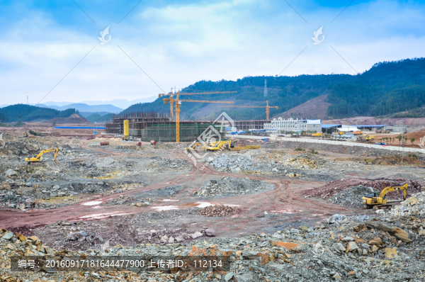 項目建設工地