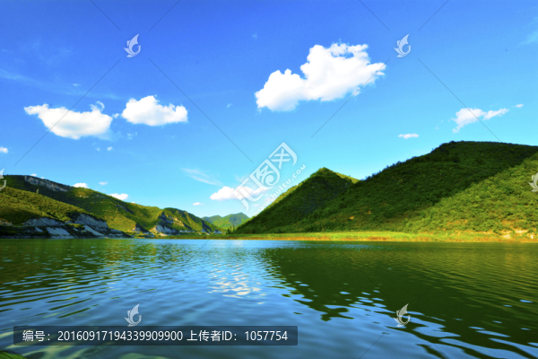 藍天白云