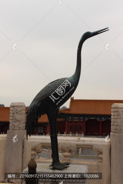 青銅仙鶴