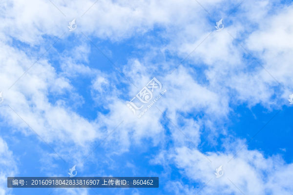 藍(lán)天白云,晴空,白云,云彩