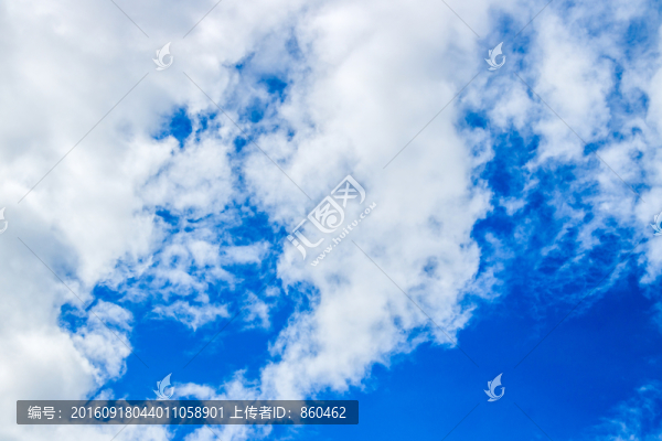天空云彩,藍天白云,云彩,天空