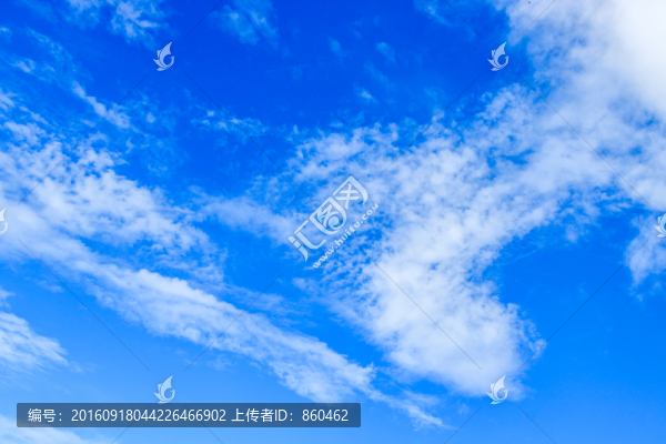 天空云彩,藍天白云,云彩,天空