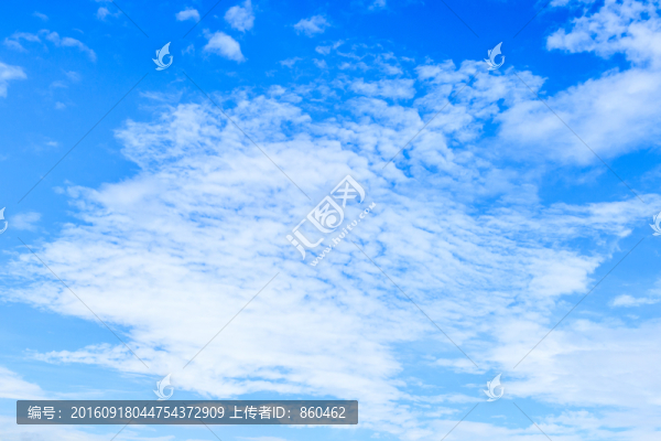 天空云彩,藍天白云,云彩,天空