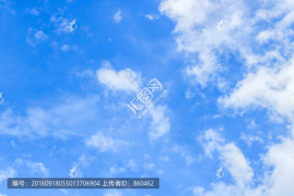 白云,藍天白云,飄云,浮云