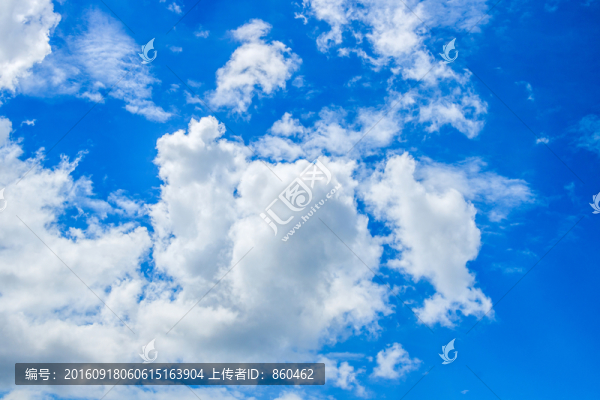 藍(lán)天白云,蔚藍(lán)天空,天空背景