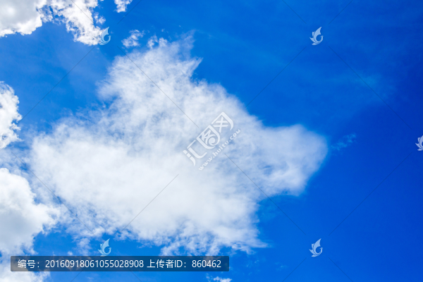 藍天白云,蔚藍天空,天空背景