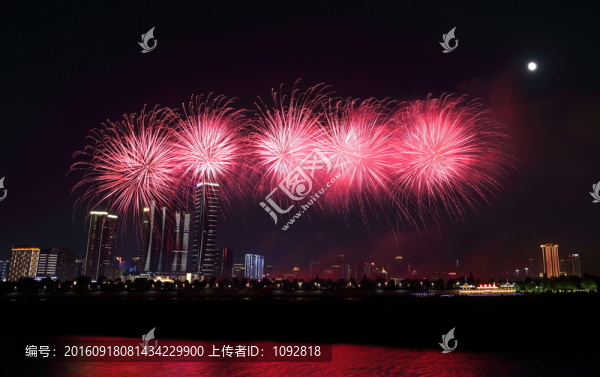 橘洲煙花