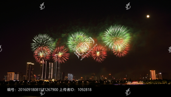 中秋節(jié)橘洲煙花
