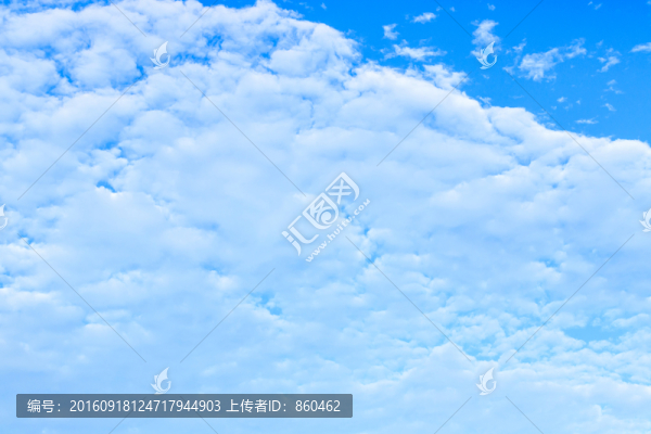 藍(lán)天白云,天空云彩,白云素材
