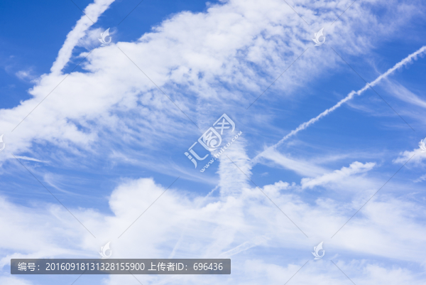 藍天,白云