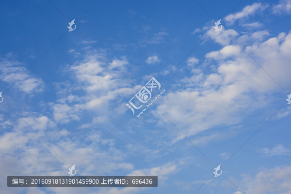 藍(lán)天,白云