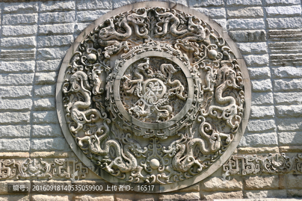 龍,浮雕