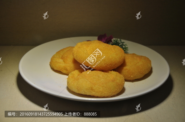 油炸糕模型