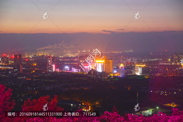 淮南城市夜景,大圖