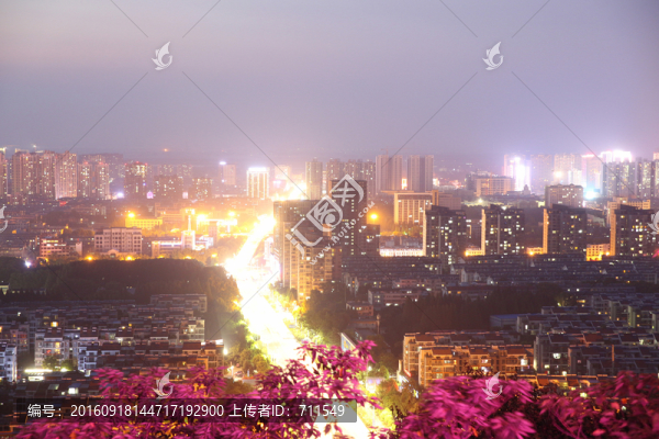 淮南夜色